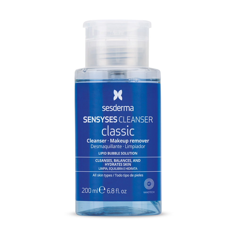 Sesderma SENSYSES Cleanser Classic, Cleanser-Makeup Remover, 200ml 6.8fl oz