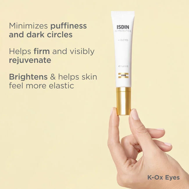 Isdin Isdinceutics rejuvenate, K-Ox Eyes Cream, Rich vitamin K oxide under eye cream.