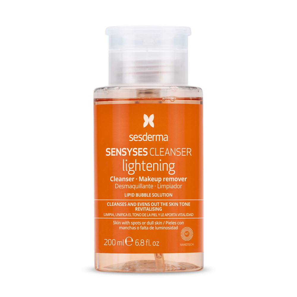 Sesderma  SENSYSES Cleanser Lightening 6.8 fl. Oz, Cleanser-Makeup Remover